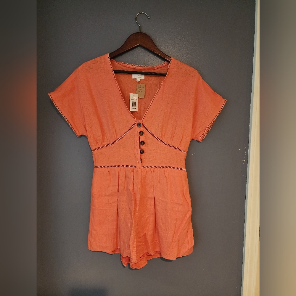 CORAL ROMPER